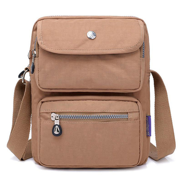 Multi-pocket Nylon Shoulder Bag