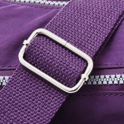 Waterproof Multi-Pocket Nylon Crossbody Bag