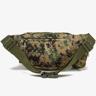 Camouflage Tactical Crossbody Bag Wear Resistant Hip Belt Waist Pack