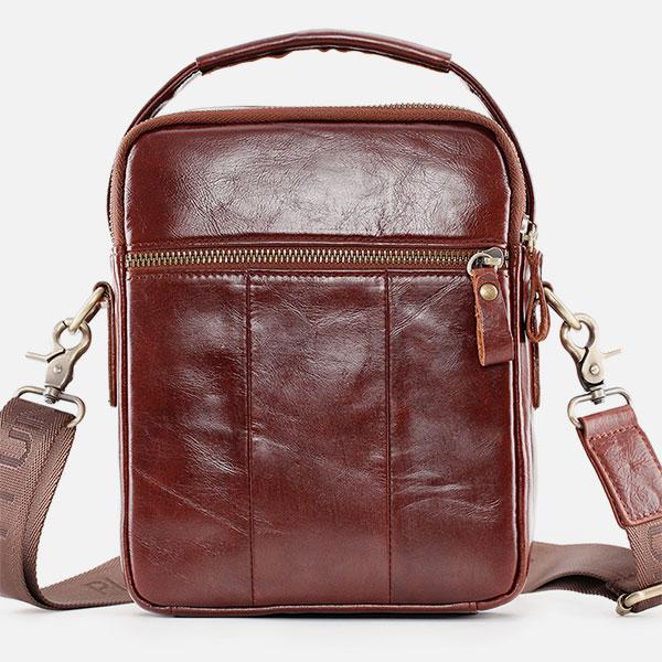 Multifunctional Leather Crossbody Bag