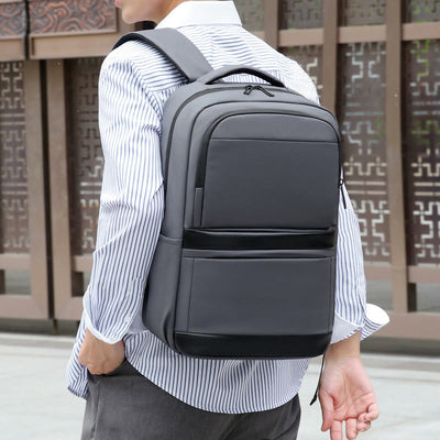 Gentle Backpack For Men USB Charging Business Large Laptop Bag