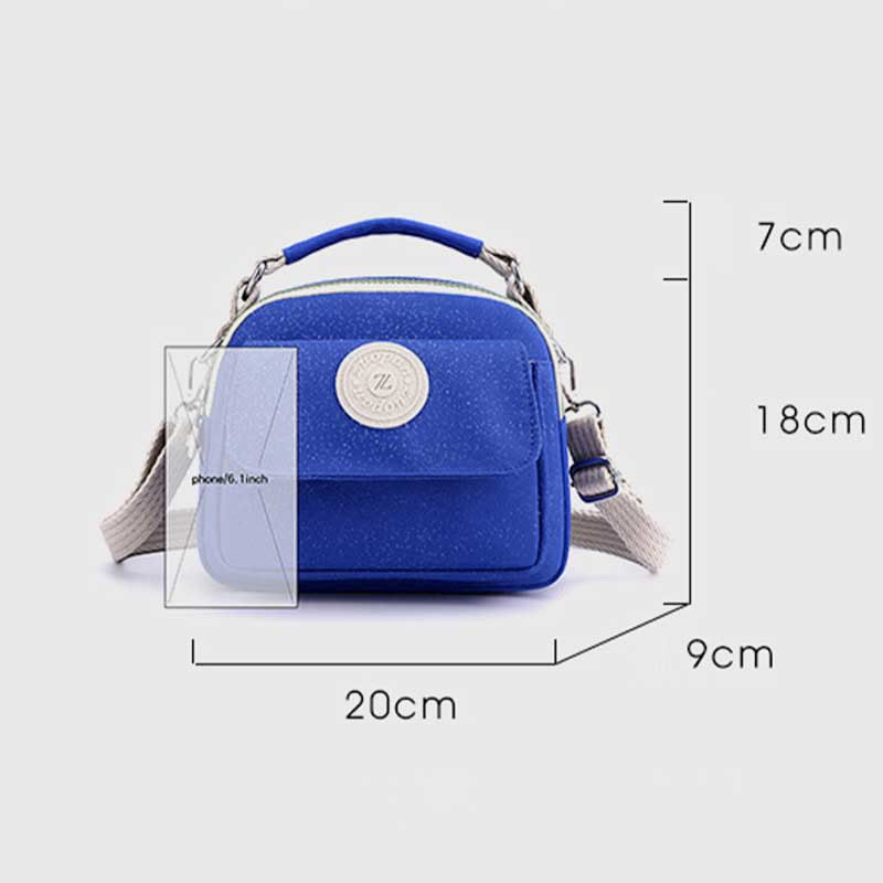 Top-Handle Bag For Women Simple Anti-Splash Portable Shoulder Bag