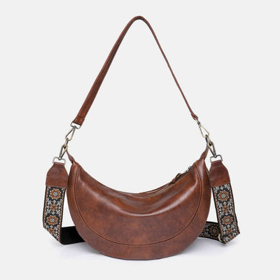 Shoulder Bag For Women Large Capacity Pu Leather Crossbody Bag