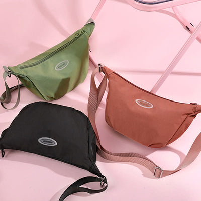 Crossbody Bag For Women Simple Nylon Multi-Functional Shopping Shoulder Bag