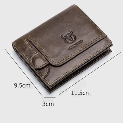 RFID Multi-slot Retro Wallet