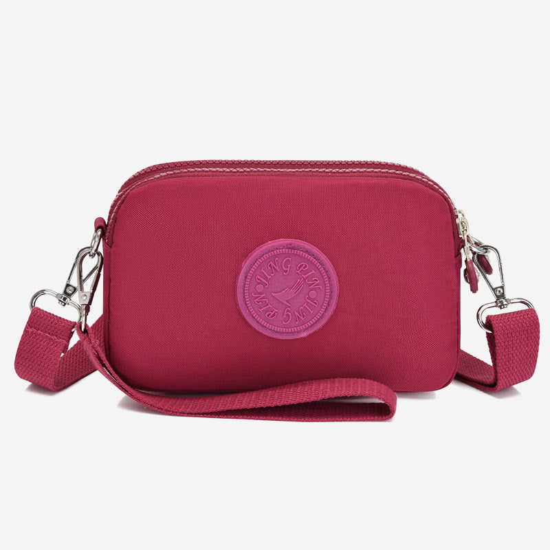 Lightweight Waterproof Women Purse Multi-Pocket Small Crossbody Bag Clutch