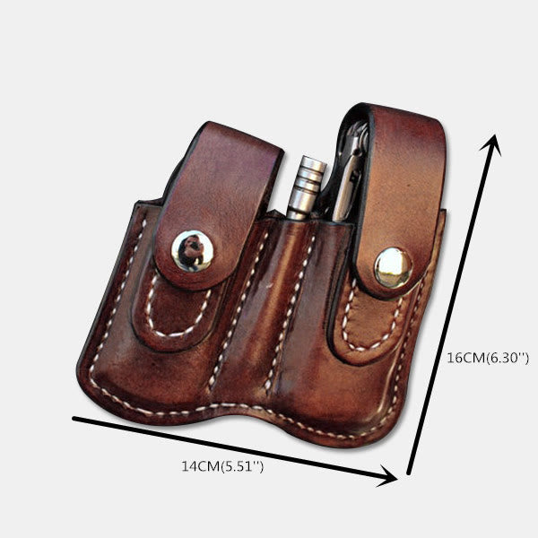 Leather Waist Bag For Women Men Outside The Waistband Carry