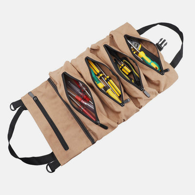 Waterproof Multi-Purpose Tool Zipper Carrier Tote Roll Up Bag