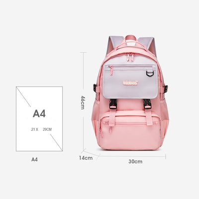 Waterproof Lightweight Girls Backpack Elementary School Bags Durable Child Bookbags