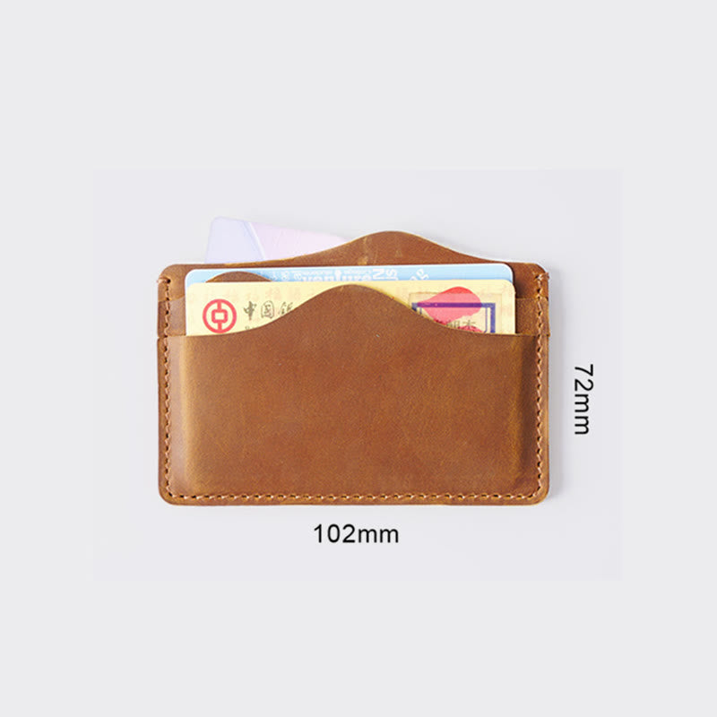 Card Holder For Men Retro Simple Portable Shopping Purse