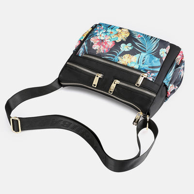 Large Capacity Nylon Printing Crossbody Bag