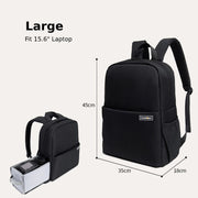 Durable Waterproof Camera Backpack Large Camera Case with Laptop Compartment