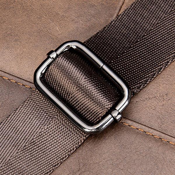 Large Capacity Retro Genuine Leather Crossbody Bag