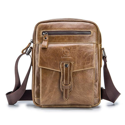 Bull Captain Genuine Leather Crossbody Bag