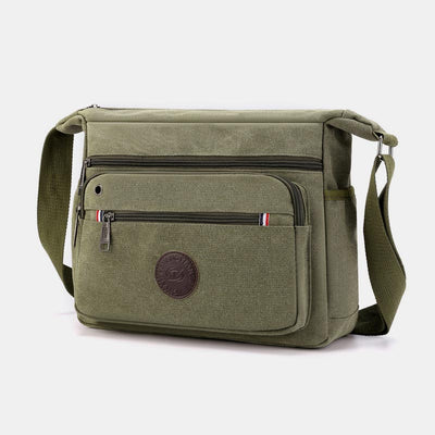 Vintage Large Capacity Canvas Messenger Bag