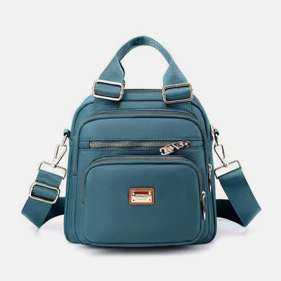 Crossbody Bag for Women Waterproof Multi-Pocket Convertible Handbag Backpack