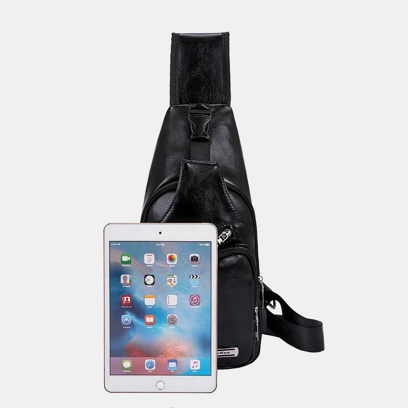 Soft 3-way Use Multi-Pocket Outing Sling Bag