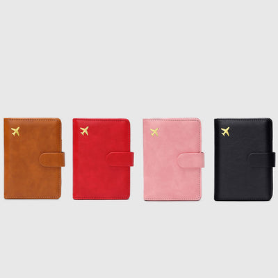 Passport Holder Multi-slot RFID Blocking Card Holder Travel Passport Cover