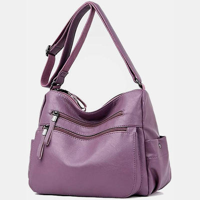 Casual Multi-Pocket Large Crossbody Bag