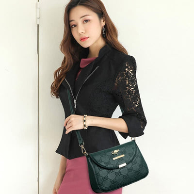 Small Crossbody Bags for Women Leather Shoulder Purses PU Casual Handbag