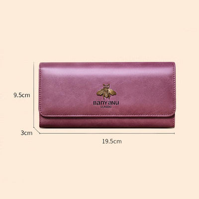 Large-Capacity Retro Wallet