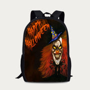 Backpack For Halloween Party Skull Funny Lightweight Travel Pack