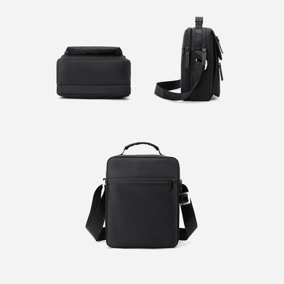 Portable Nylon Crossbody Handbag For Men Minimalist Shoulder Purse