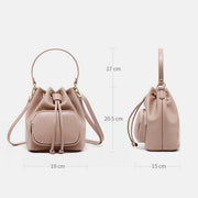 Drawstring Bucket Handbag