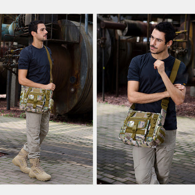 Waterproof Tactical Military Multi-Pocket Crossbody Bag