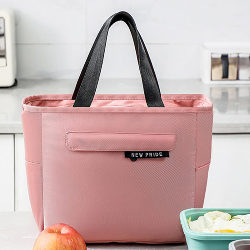 Lunch Bag For Staff Keep Fresh Large Capacity Waterproof Handbag