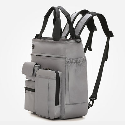 Multifunctional Water-resistant Scalable Handbag-Backpack