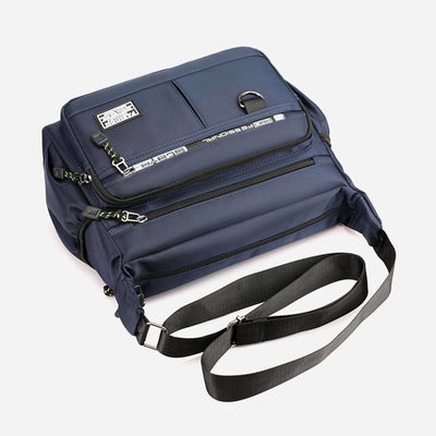 Crossbody Bag For Men Large Capacity Nylon Casual Shoulder Bag