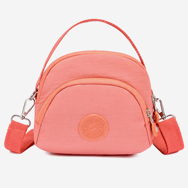Women Lightweight Water-resistant Purse Multi-Pocket Crossbody Bag Handbag