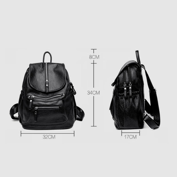 Backpack For Women Casual Simple Large Capacity Short Travel Backpack