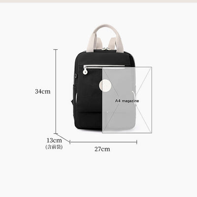 Backpack For Women Summer Leisure Shopping Large Capacity Nylon School Bag