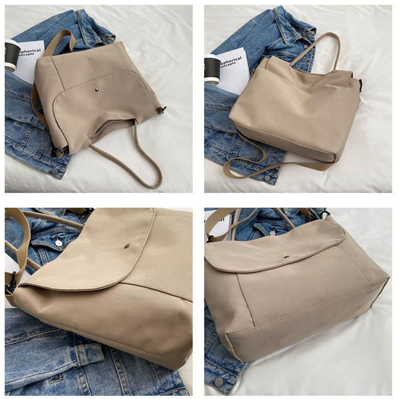 Tote Bag for Women Large Capacity Canvas Square Crossbody Bag