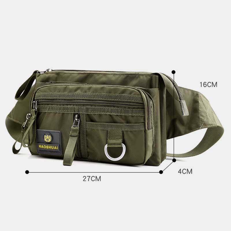 Large-Capacity Lightweight Sling Bag Waist Bag