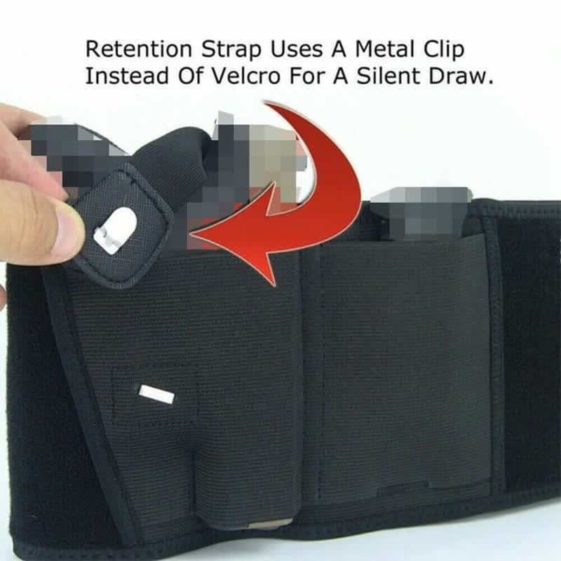 Belly Band Holster for Concealed Carry Universal Holster Fit Left Right Hand