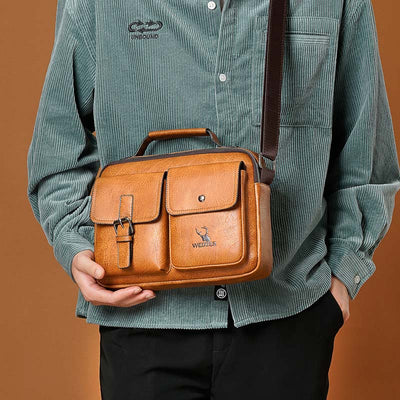 Large Capacity Classic Messenger Bag