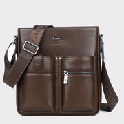 Messenger Bag For Men Large Capacity Leisure Leather Crossbody Bag