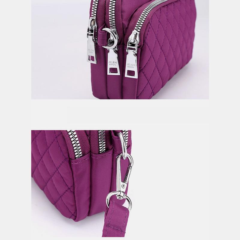 Large Capacity Multi-Pocket Crossbody Bag