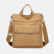 3-Way Use Large Capacity Canvas Backpack