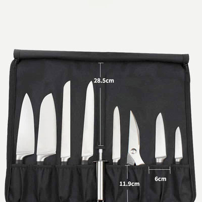 Chef Knife Roll Bag Durable Knife Carrier Portable Chef Knife Cases