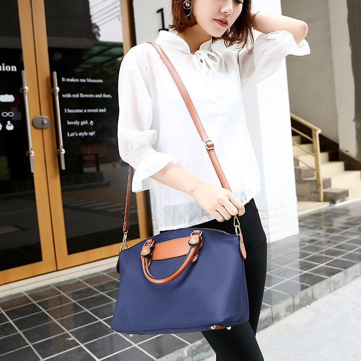 Classic Bag Set Minimalist Oxford Top Handle Bag Crossbody Bag