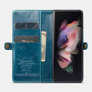 FREE TODAY: Folio Flip Phone Case PU Leather Wallet for Samsung Galaxy Z Fold 4 /Z Fold 3 / Z Fold 5