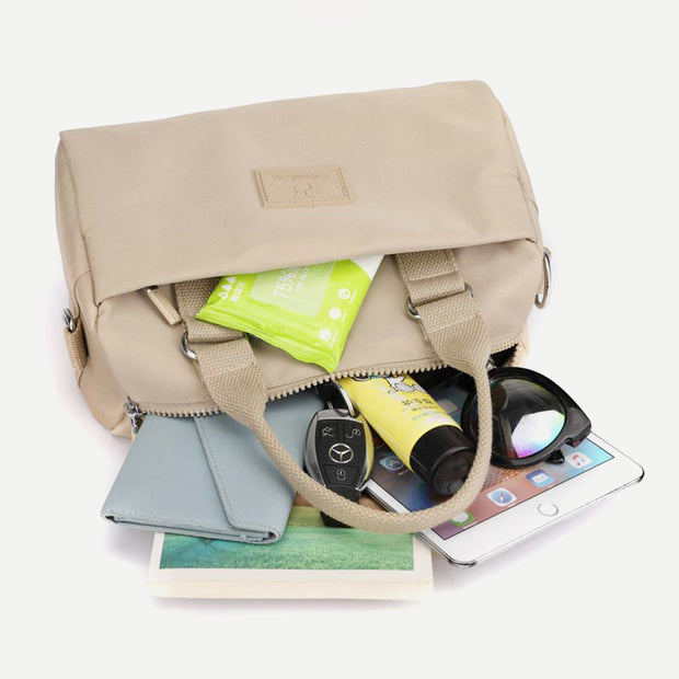 Multi Pocket Purses Top Handle Satchel Cross Body Travel Work Shoulder Bag