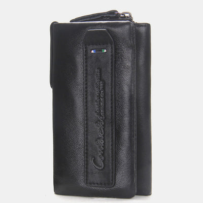 Multifunctional Trifold Key Case Wallet