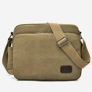 Large Capacity British Style Vintage Messenger Bag