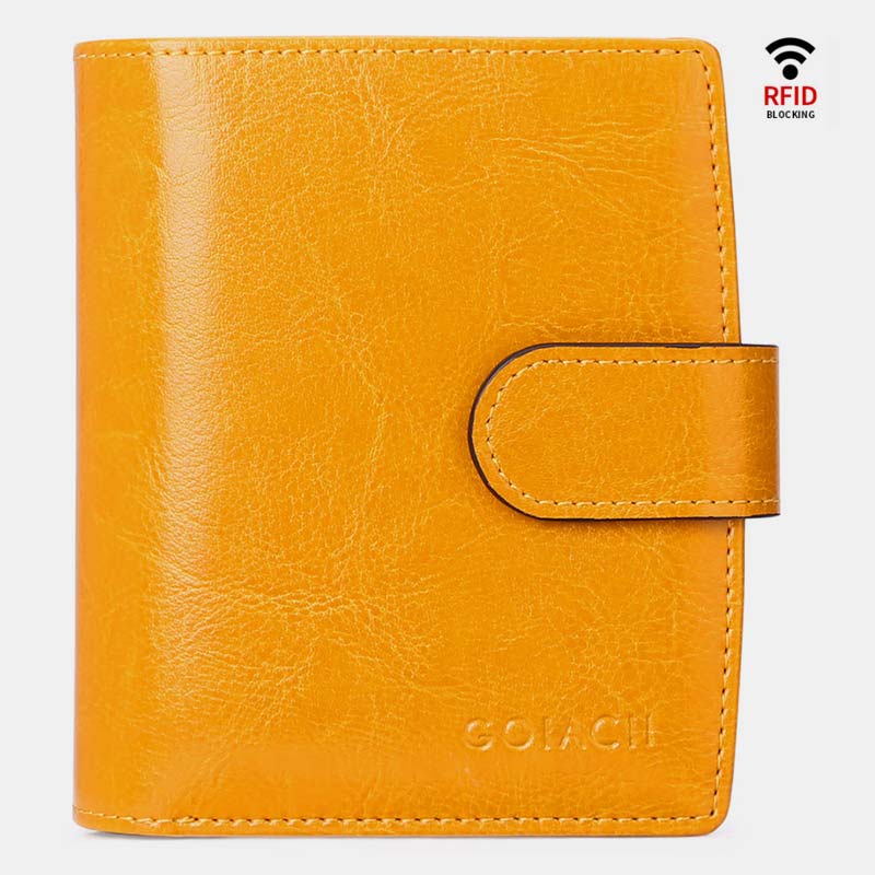 RFID Multi-Slot Elegant Short Wallet