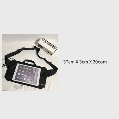 Waist Bag For Men Sports Large Capacity Leisure Crossbody Bag